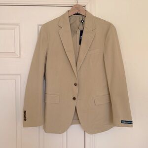 Polo Ralph Lauren - Men’s Polo Soft Stretch Chino Suit Jacket, Beige Size 40S